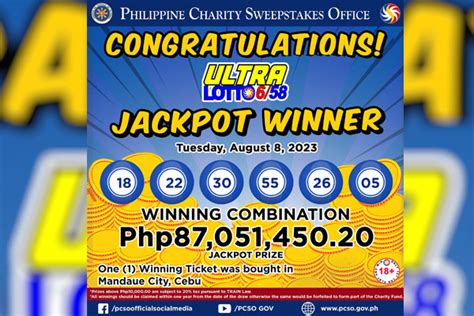 CEBU Lottery.